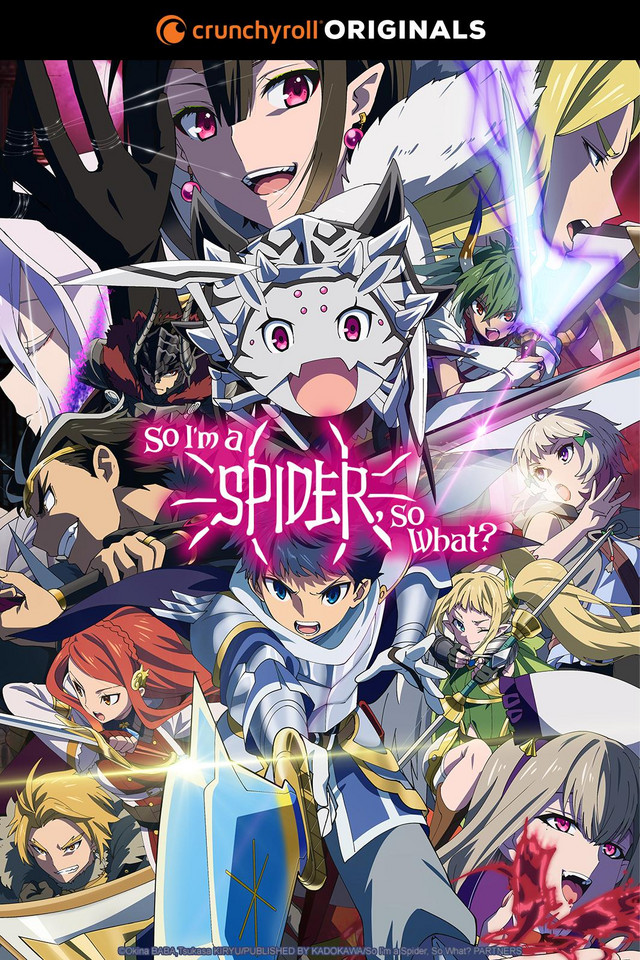 Capa do anime So Im a Spider, So What? da Crunchyroll