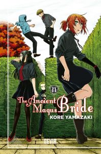 Décima primeira sobrecapa do mangá Ancient Magus Bride da Editora Devir.