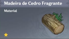 Madeira de Cedro Fragrante