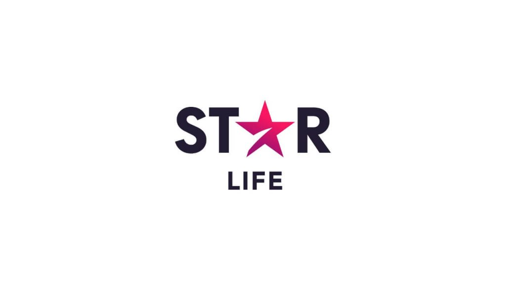 A imagem mostra o logo do canal Star Life.