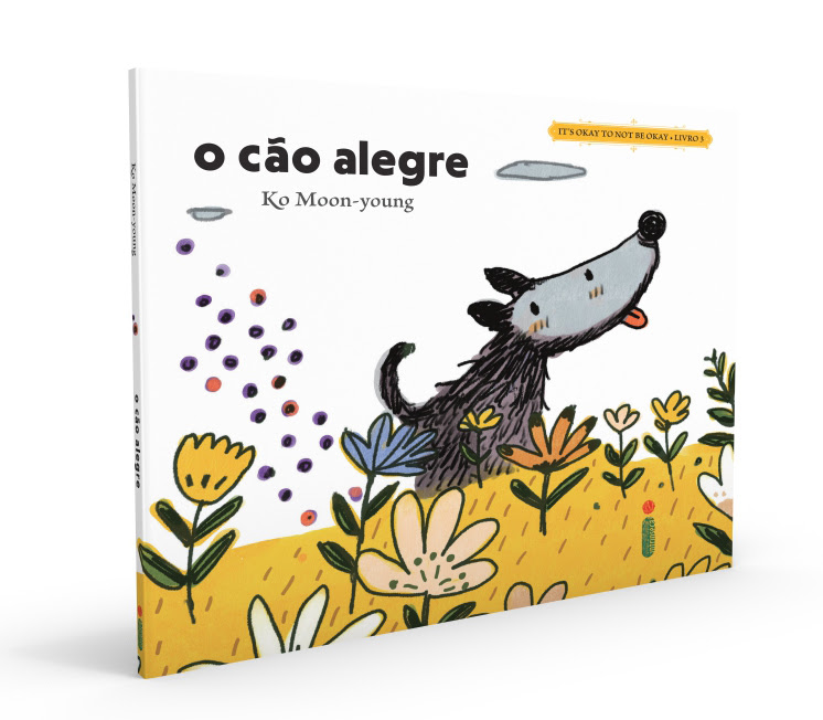 Capa do livro infantil O Cão Alegre