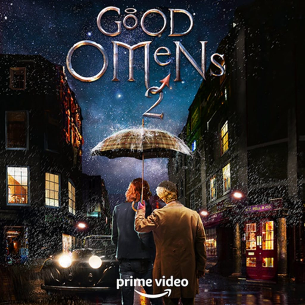 Cartaz da segunda temporada de Good Omens