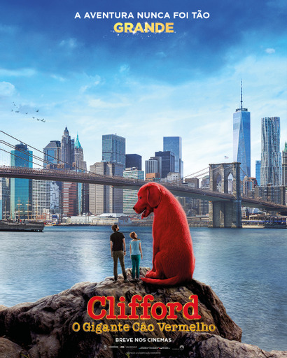 Cartaz oficial do filme Clifford