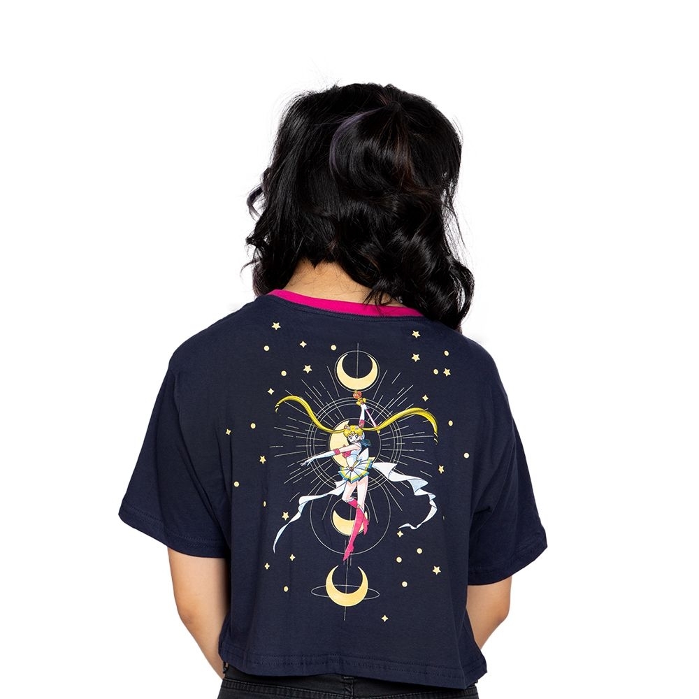 Costas do cropped de Sailor Moon da piticas