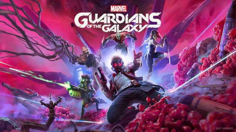 poster do game Marvel’s Guardians of the Galaxy - Otageek