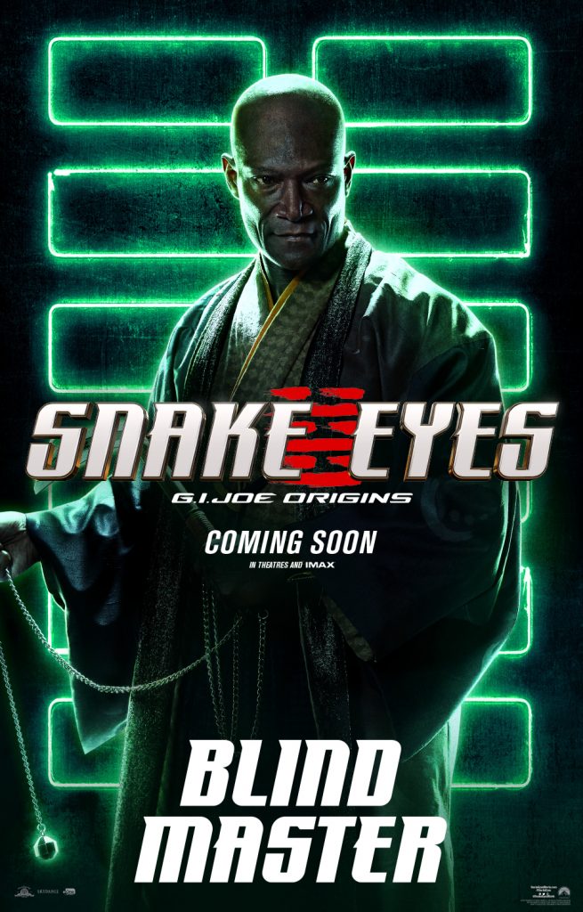 Pôster oficial de Blino Master em Snake Eyes