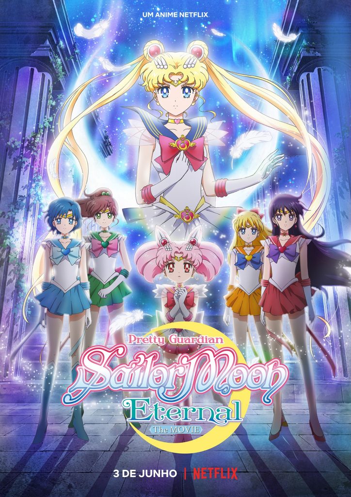 Poster do filme Pretty Guardian Sailor Moon Eternal The Movie, disponível na Netflix