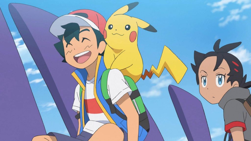 Ash Kechun em Jornadas Pokémon na Netflix.