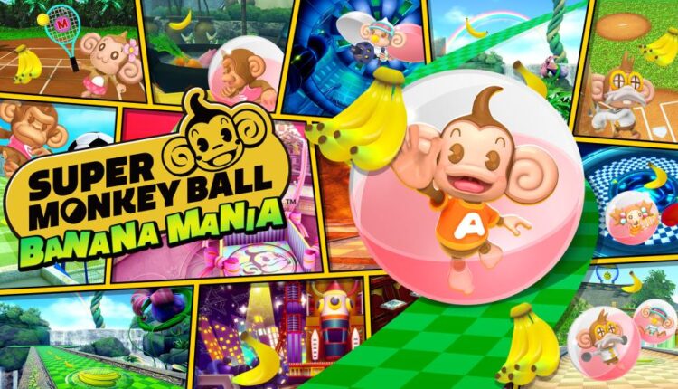 Poster do jogo Super Monkey Ball: Banana Mania para diversas plataformas - Otageek