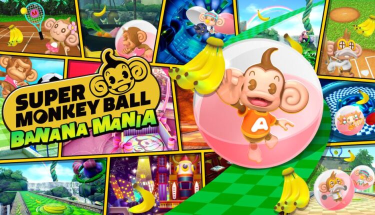 poster do jogo Super Monkey Ball: Banana Mania para Nintendo Switch - Otageek
