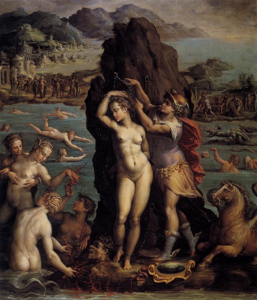 Quadro Perseu e Andrômeda (1572), por Giorgio Vasari  LGBTQIA+