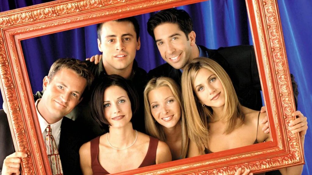 Os protagonistas de Friends. Otageek