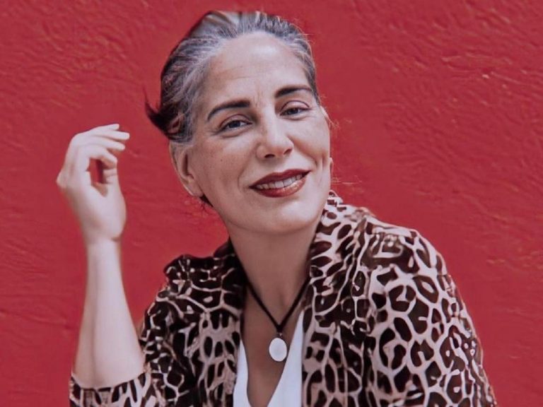 A atriz Glória Pires, que homenageia o Cinema Brasileiro em parceria com a Galeria Distribuidora