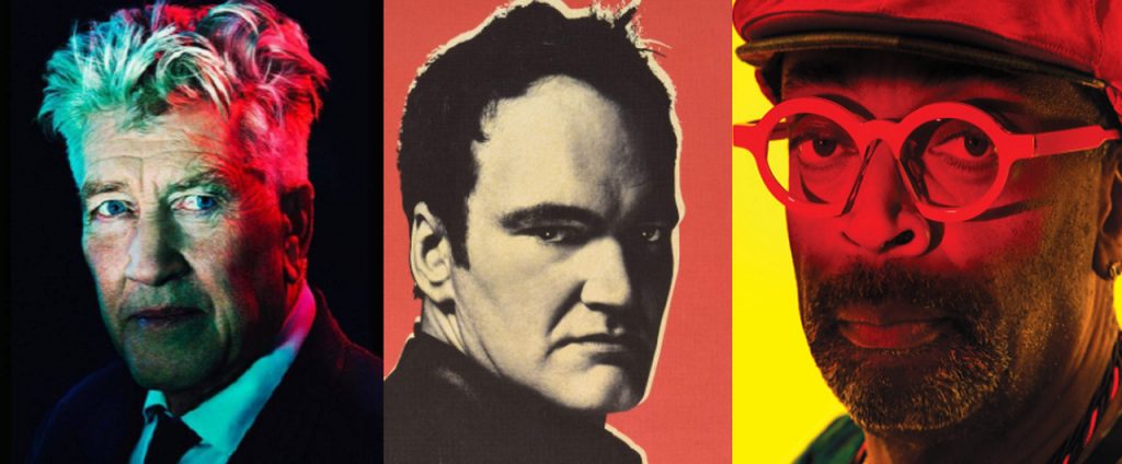 Diretores de cinema: David Lynch, Quentin Tarantino e Spike Lee - otageek
