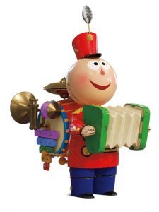 Personagem de Tin Toy, um brinquedo tocador de sanfona da Pixar - Otageek
