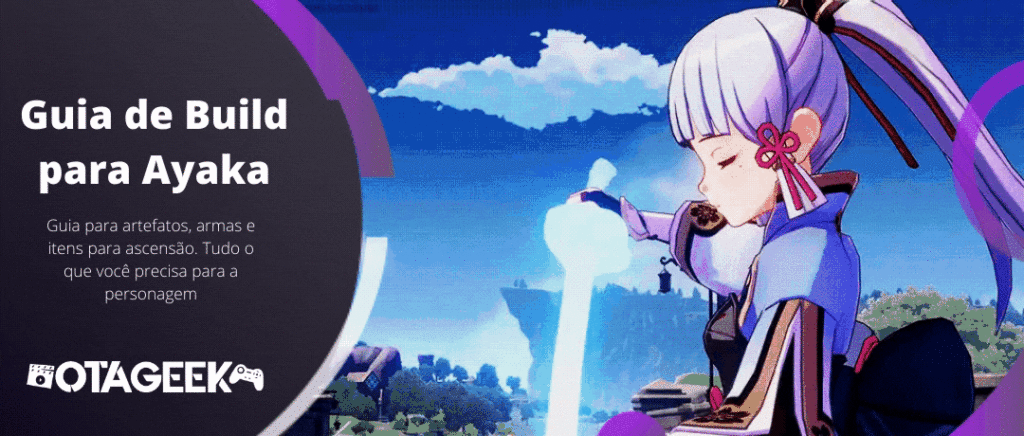 Build para a personagem Ayaka de Genshin Impact