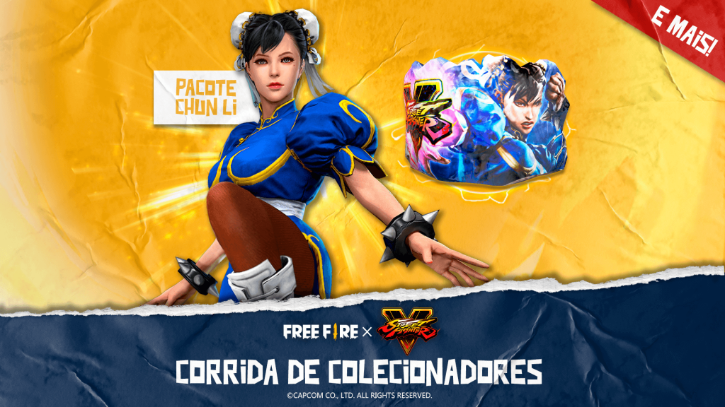 Free Fire Skin da Chin-Li