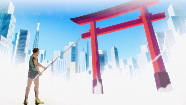 Atleta do salto com vara em versão Anime - Otageek