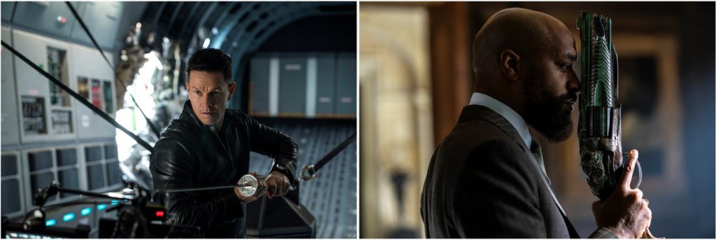 Mark Wahlberg segurando uma Katana e Chiwetel Ejiofor com uma arma junto a cabeça. Paramount+ - Otageek