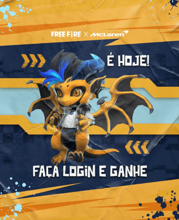 Login diário Free Fire