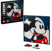 produto Lego em parceira com a Disney, estampa do Myckey - Otageek