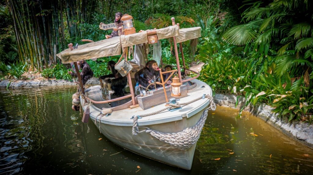 Animatrônicos Jungle Cruise