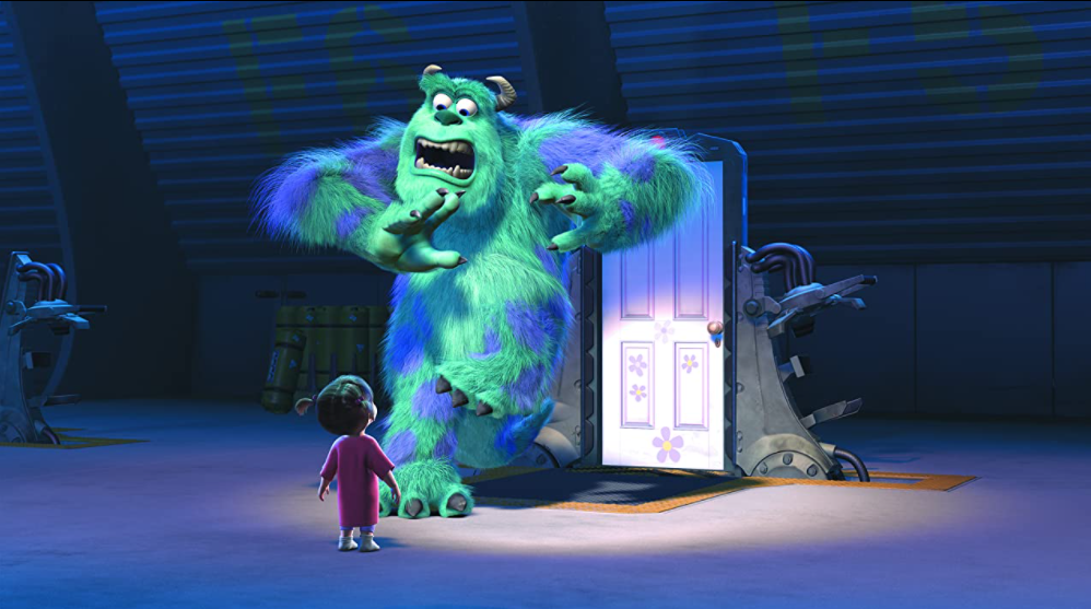 Sulley e Boo em Monstros S.A. - Otageek