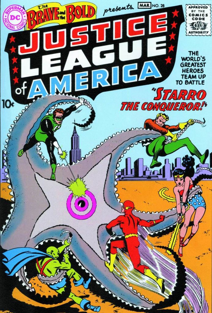 starro contra a liga da justiça Universo DC - otageek