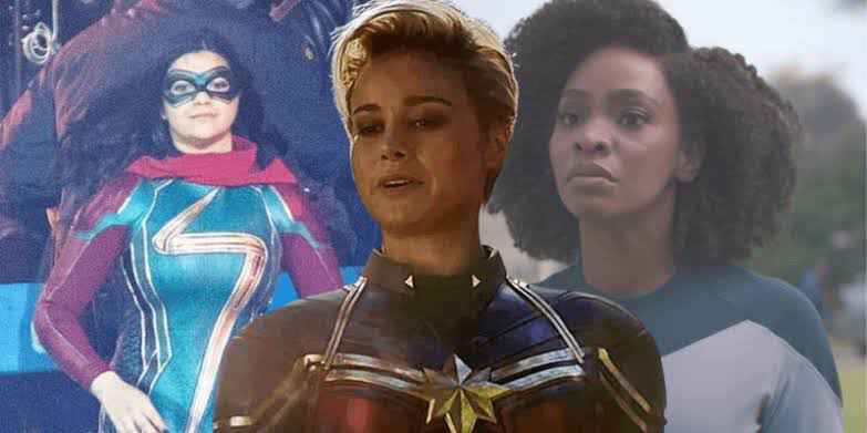 Kamala khan, Carol Danvers e Monica Rambeau - Otageek