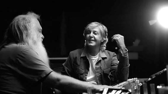 Paul McCartney e Rick Rubin.