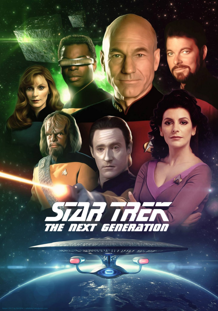 Poster de Star Trek Next Generations Otageek