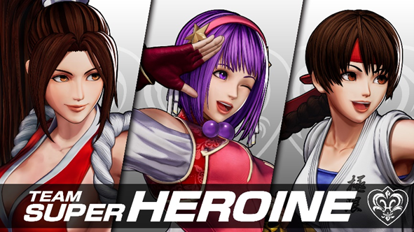 KOF XV Team Super Heroine