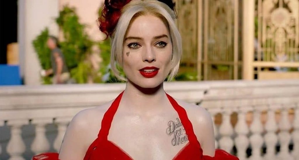 Margot Robbie como a Arlequina, no novo filme do Esquadrão Suicida(2021)