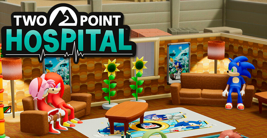 Two Point Hospital e Sonic