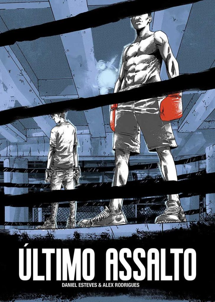 capa de último assalto mostrando um boxeador no ring