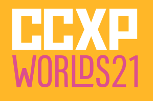 Imagem com fundo amarelo e escrita "CCXP Worlds 21" - CCXP anuncia edição virtual e multiverso, terminando no maior festival de todos os tempos - Otageek