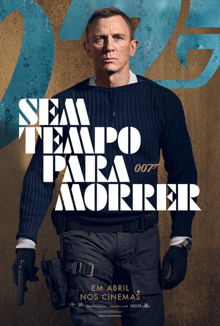 Postar do filme 007 com Daniel Craig