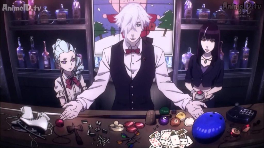 Personagens principais do anime Death Parade