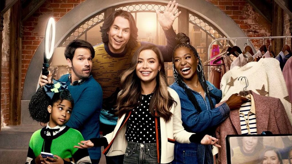 Poster oficial do revival de iCarly.