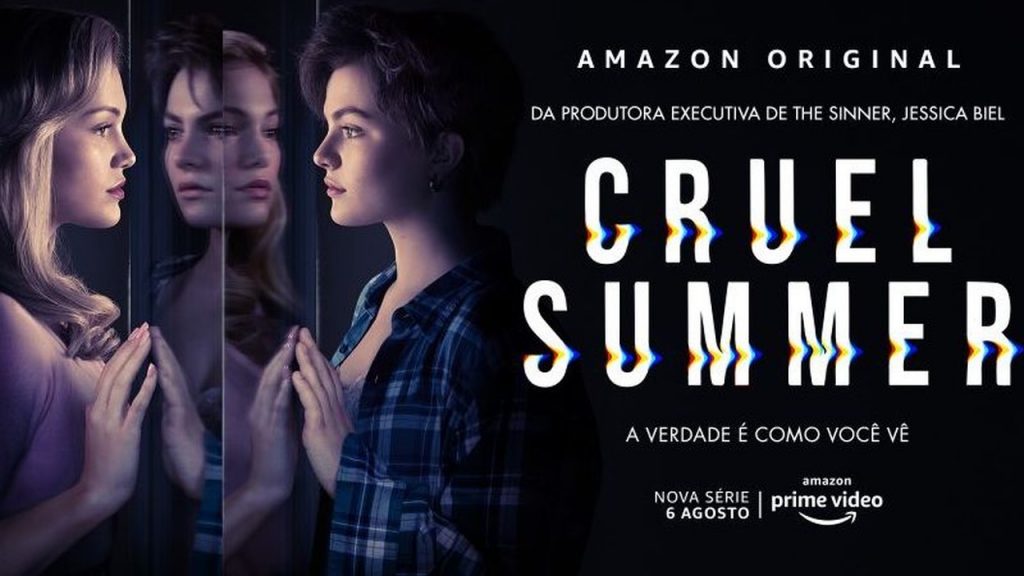 imagem promocional da série da Amazon prime: Cruel Summer 