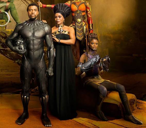 T'Challa, Ramona e Shuri Em Wakanda