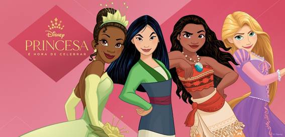 Ação da Disney para a Semana Mundial da Princesa - Otageek