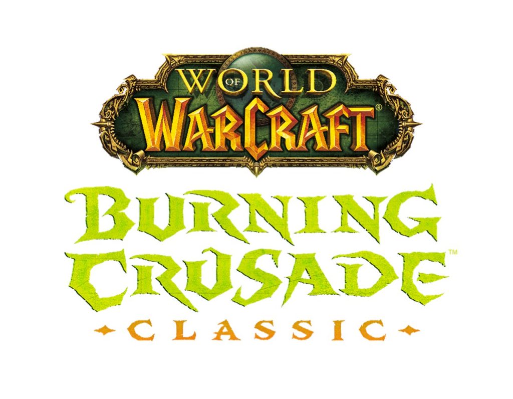 Logo do jogo "World of Warcraft: Burning Crusade Classic", cuja nova fase, "Lordes Supremos de Terralém", traz novidades exclusivas para os jogadores