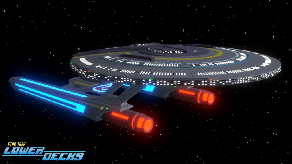 USS Cerritos nave de Star Trek: Lower Decks - Otageek