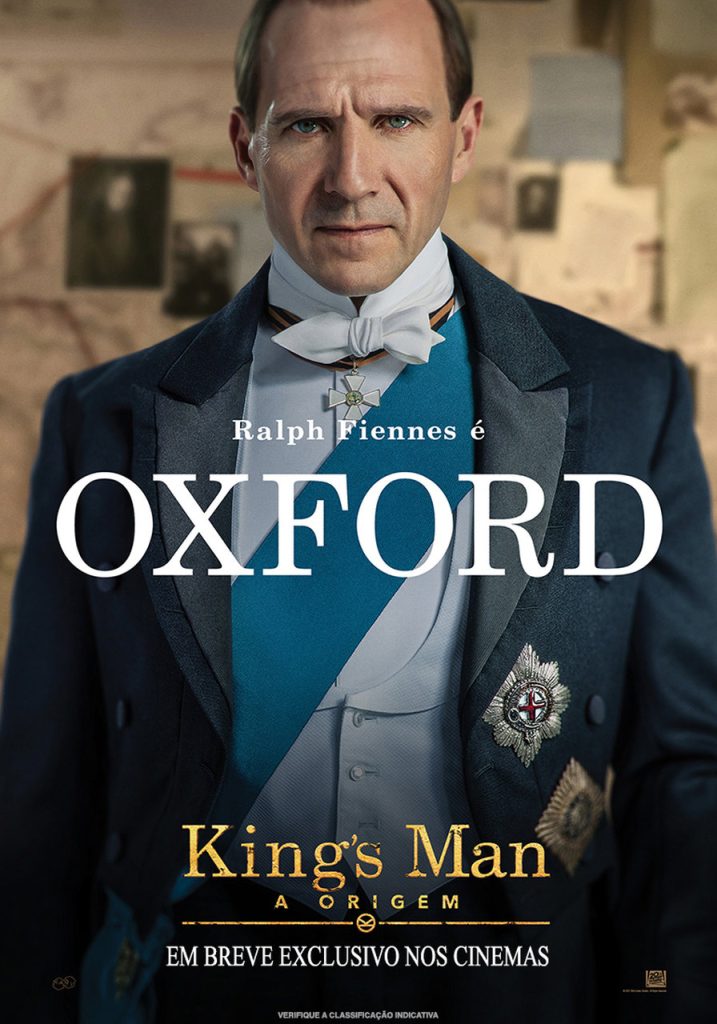 Kings Man A Origem - Ralph Fiennes como Oxford - Otageek