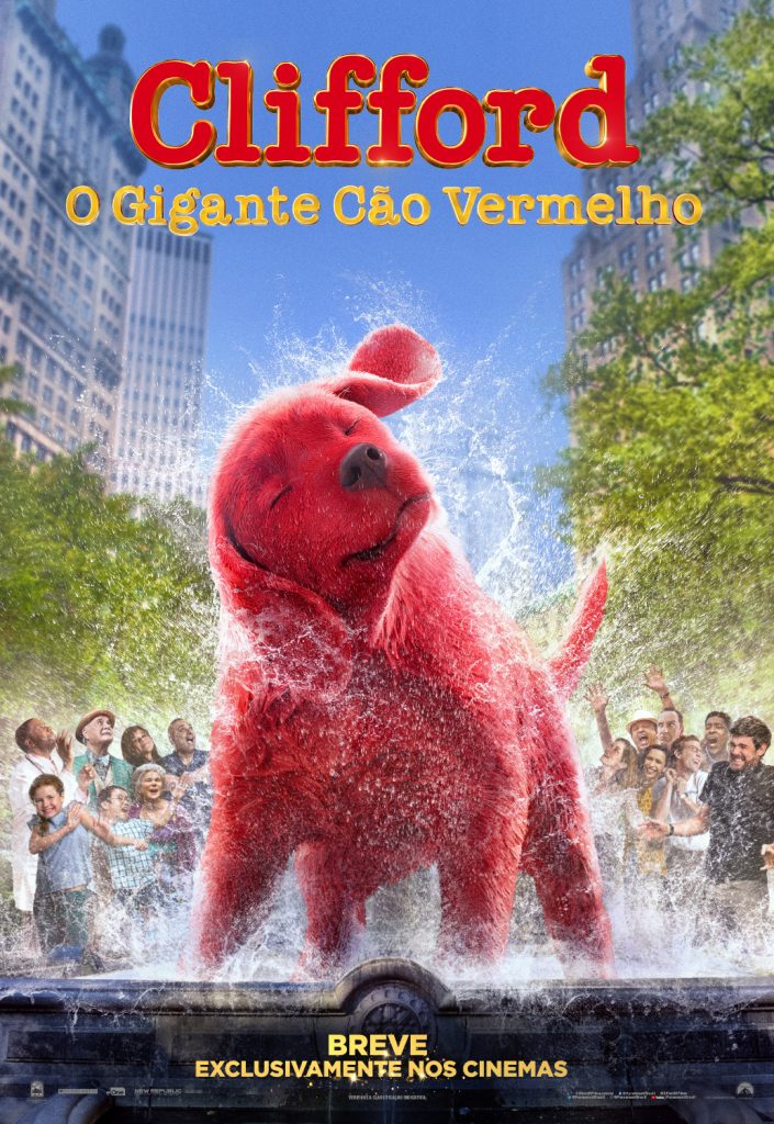 Pôster do filme "Clifford - O Gigante Cão Vermelho"