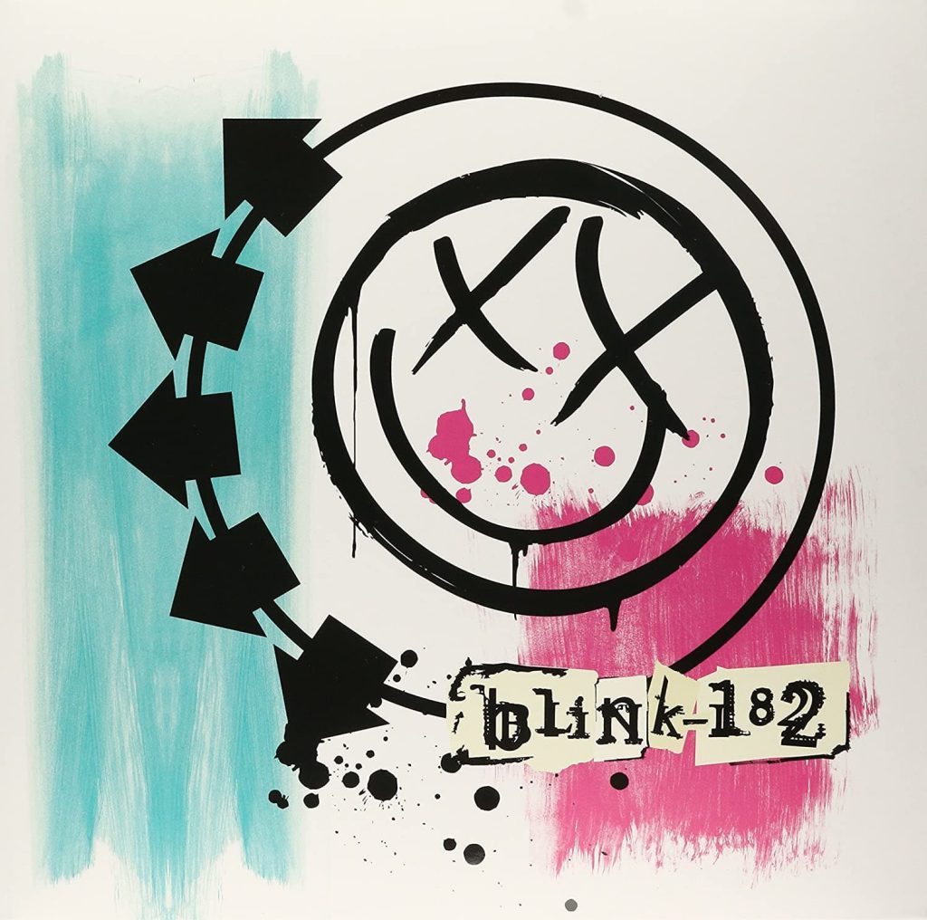 Capa do álbum de pop punk "blink-182", da banda homônima