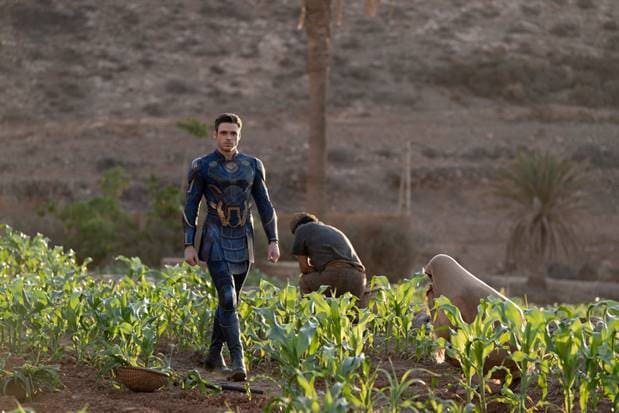 Richard Madden como Ikaris, super-herói de "Eternos", novo filme da Marvel. - Otageek