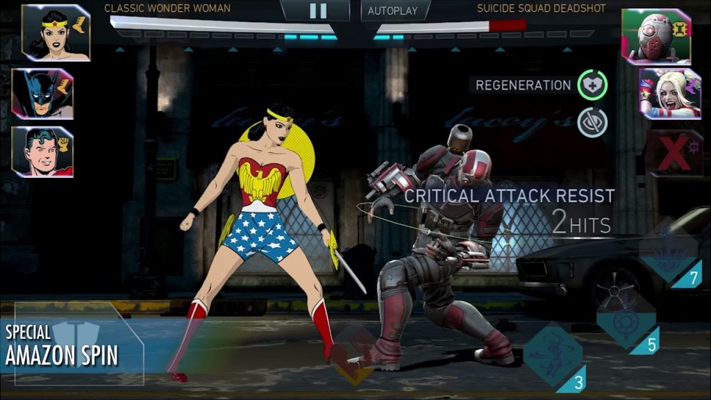 mulher maravilha lutando injustice 2 - otageek