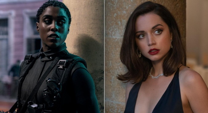 Lashana Lynch assume o posto de 007 como mulher negra, e Ana de Armas mostra a força da inteligência americana.